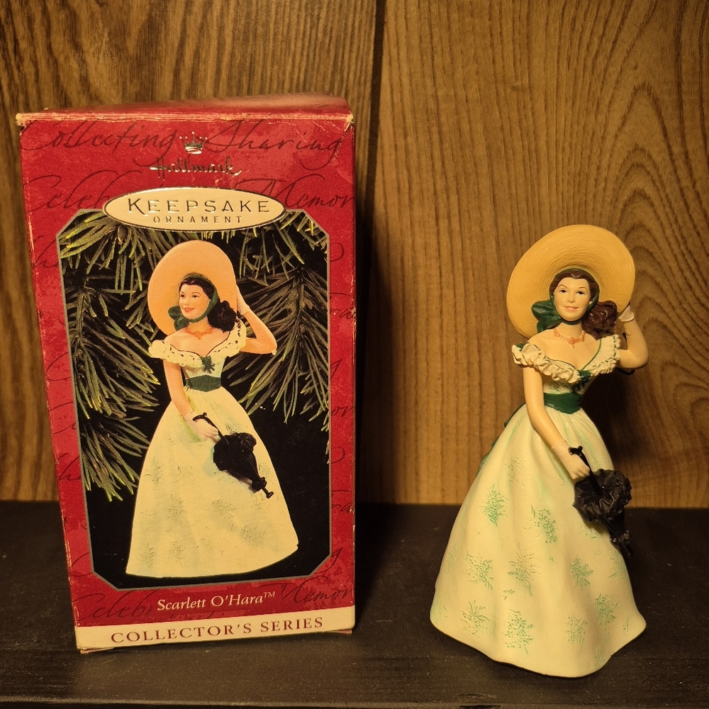 Scarlett O'Hara Gone With The Wind Ornament RARE 1998 Vintage